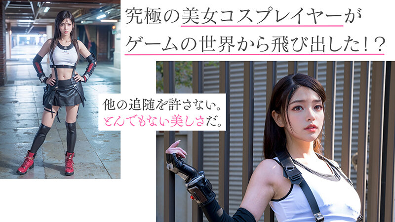 【1aiav00002レビュー】TINA降臨のコスプレ感が刺さる！AI加工ジャンルで楽しむ3.1次元AVサンプル動画レビュー3