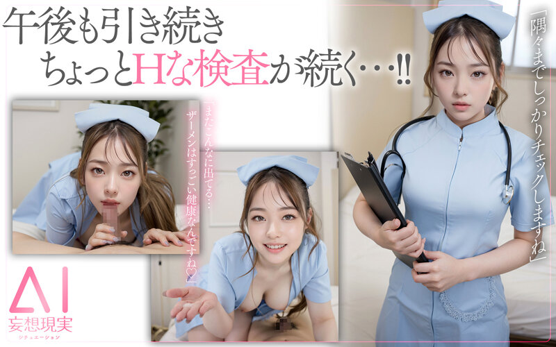 【FANZAレビュー】天使優衣『1泊2日検査入院』完全主観で味わう優秀美女ナースの濃厚ご奉仕！5